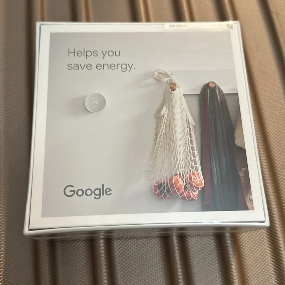 google nest thermostat cotton snow——new